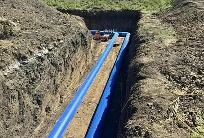 Современную систему водоотведения строят в Ейском районе по нацпроекту