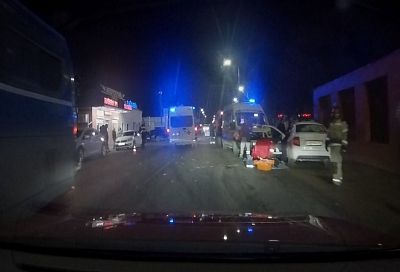 В ночном ДТП с автобусом в Краснодаре погиб водитель «Лады»