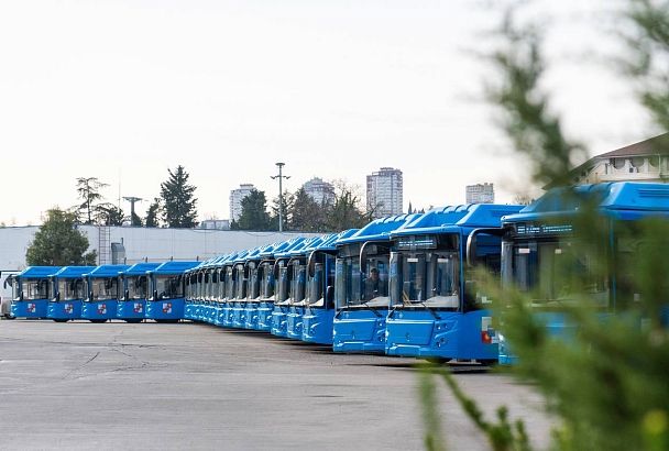 Сочи получил 26 экологичных автобусов