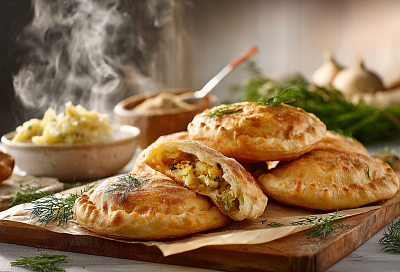 Самые пышные и вкусные пирожки в мире – проще и быстрее не бывает