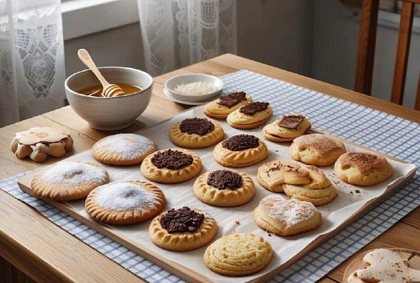 Три копейки, десять минут и никакого миксера — вот рецепт простого и уютного печенья