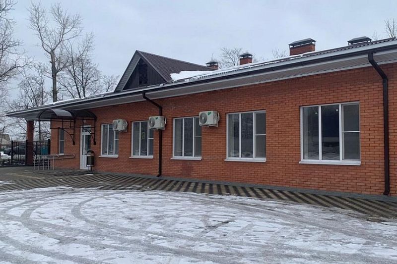 В Новопокровском районе построили офис врача общей практики