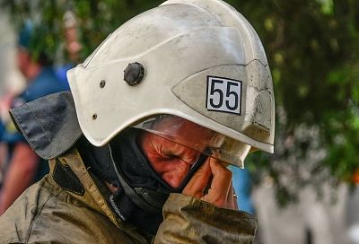 Пожар в поселке Волна Темрюкского района потушен 