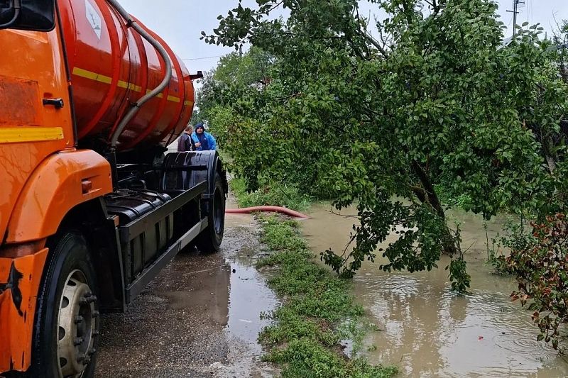 В 106 домов зашла вода в Славянском районе 