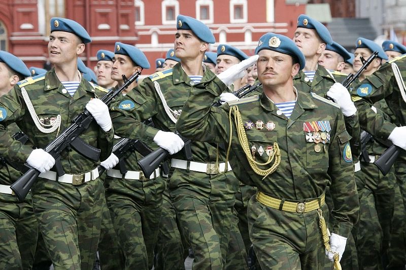 Союз десантников России поздравил краснодарцев с днем ВДВ