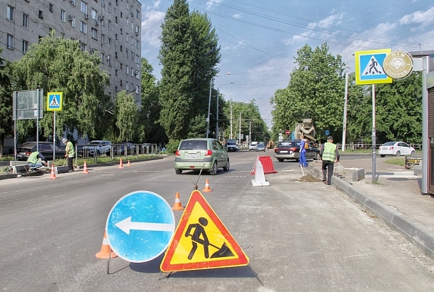 В Краснодаре ремонт дорог в микрорайоне Гидростроителей завершат до июля 2020 года
