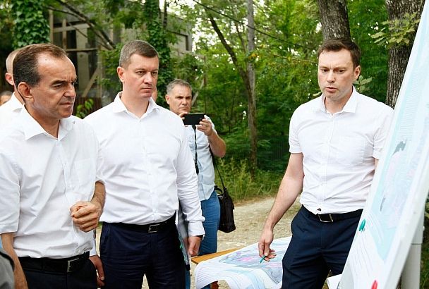 Губернатор Кубани Вениамин Кондратьев осмотрел мыс Кадош в Туапсинском районе