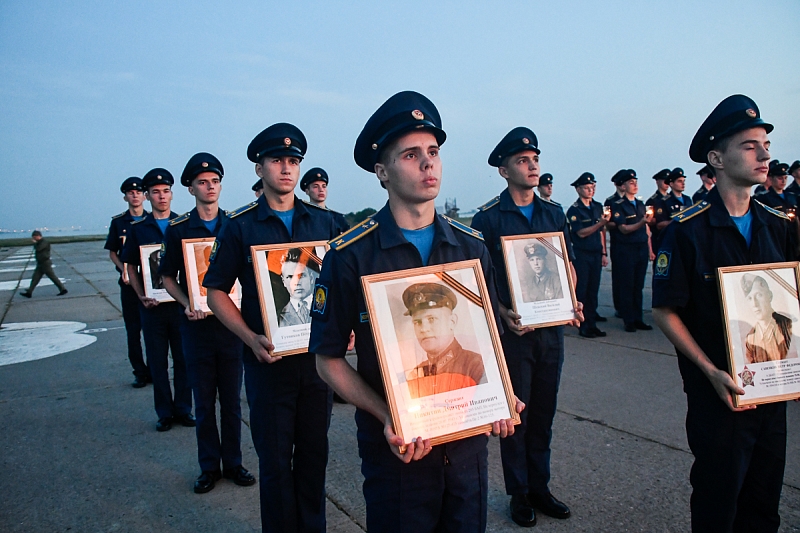 В Краснодарском крае военные летчики почтили память героев Великой Отечественной войны