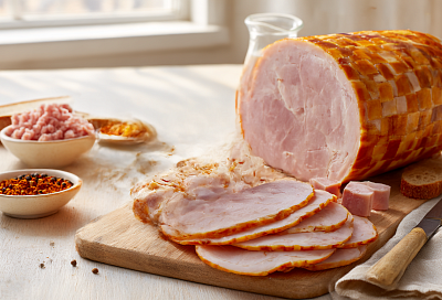 Домашняя ветчина из птицы: вкусно и просто, понадобится рукав для запекания