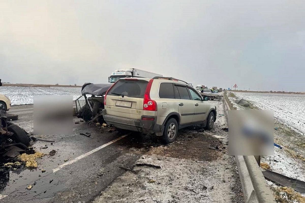 Уголовное дело возбуждено после ДТП с тремя погибшими на Кубани