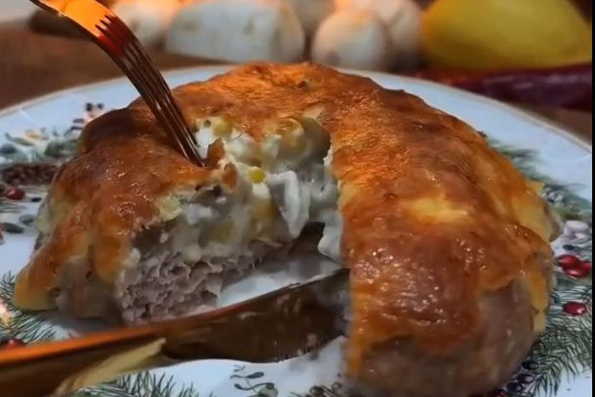 Забыли про котлеты: эти куриные &quot;гнёзда&quot; с грибами съедаются первыми на праздничном столе