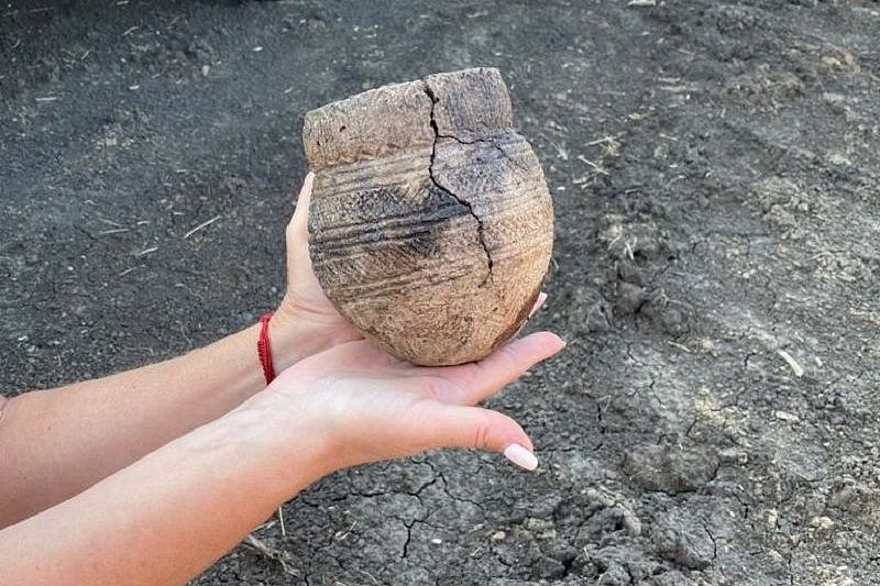 Под Краснодаром археологи обнаружили сосуд возрастом более 5 тысяч лет