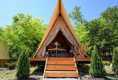 Краснодарский край вошел в топ-3 регионов для отдыха в глэмпингах на майские праздники