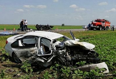 Три человека погибли в лобовом ДТП в Адыгее