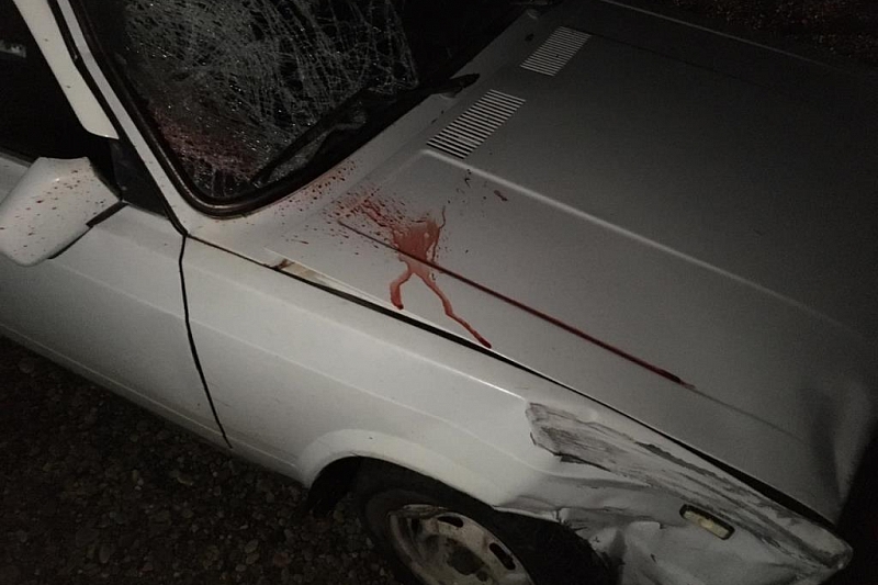 В Краснодарском крае пьяный водитель без прав на ВАЗ-2105 насмерть сбил мужчину на обочине