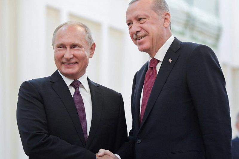 Стало известно, что будут обсуждать Путин и Эрдоган в Сочи