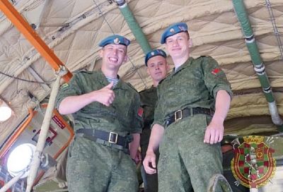 Белорусские военные прибыли в Краснодарский край на учения «Славянское братство»