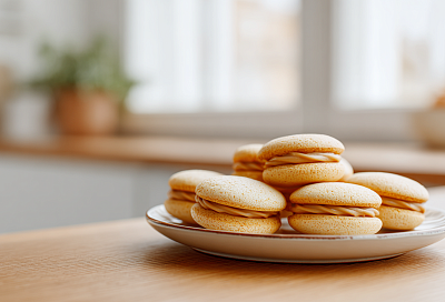 Печенье-безе из желтков — нежное карамельное чудо со сливочным кремом