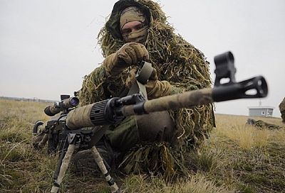 Военные снайперы прошли спецподготовку на Кубани