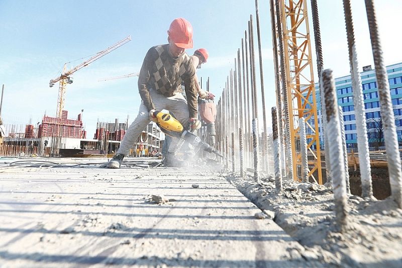 Налоговые поступления в бюджет Краснодарского края от строительной отрасли увеличились в 1,5 раза