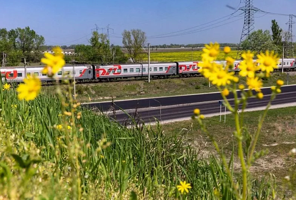 Туристический поезд «К горам и термам» вновь запустят 23 февраля и 8 марта: он пройдет через Краснодар и Туапсе