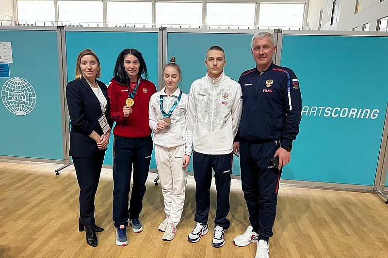 Батутистка из Краснодарского края завоевала золотую медаль Кубка мира