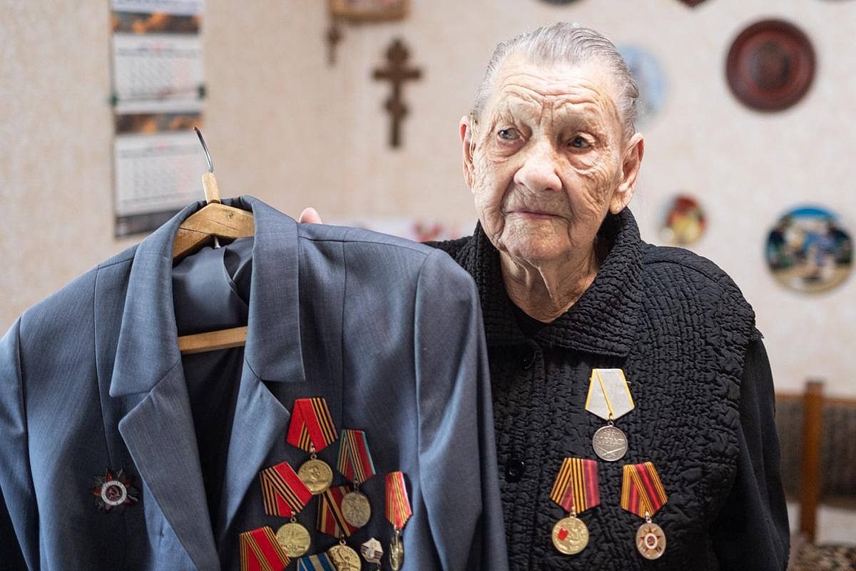 Губернатор Вениамин Кондратьев поздравил ветерана Великой Отечественной войны из Туапсе со 102-летием