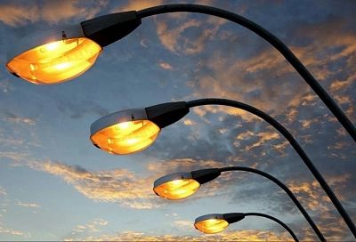 Уличные фонари установили в пригороде Краснодара