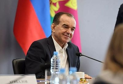Губернатор Вениамин Кондратьев поздравил кубанцев с Праздником Весны и Труда