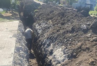 В Приморско‑Ахтарске продолжают обновлять водопроводные сети по нацпроекту