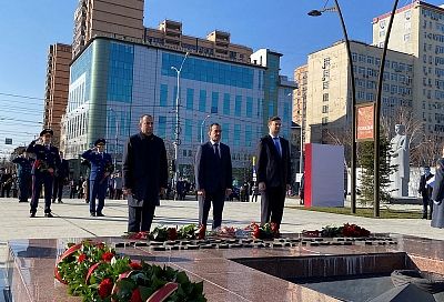 Губернатор Кубани поздравил жителей края с Днем защитника Отечества 