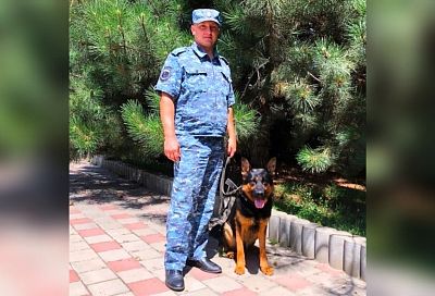 Титан взял след: на Кубани служебный пес нашел потерявшихся девочек