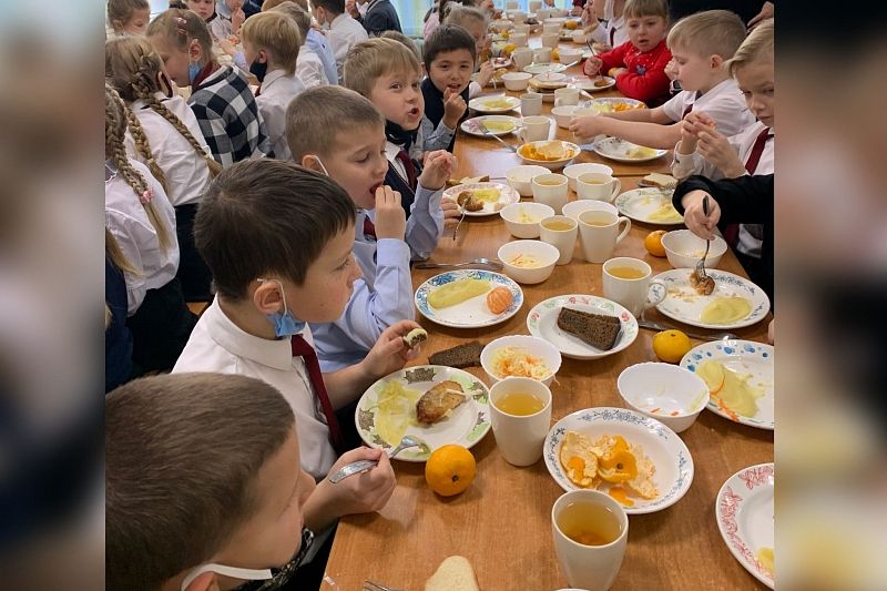 На Кубани родителей попросили оценить питание школьников 