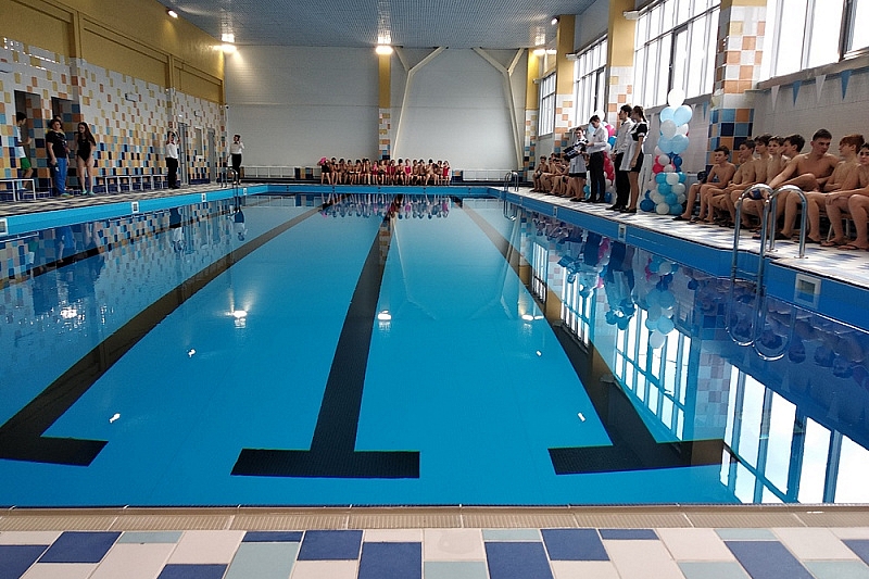 В школе Динского района открылся бассейн