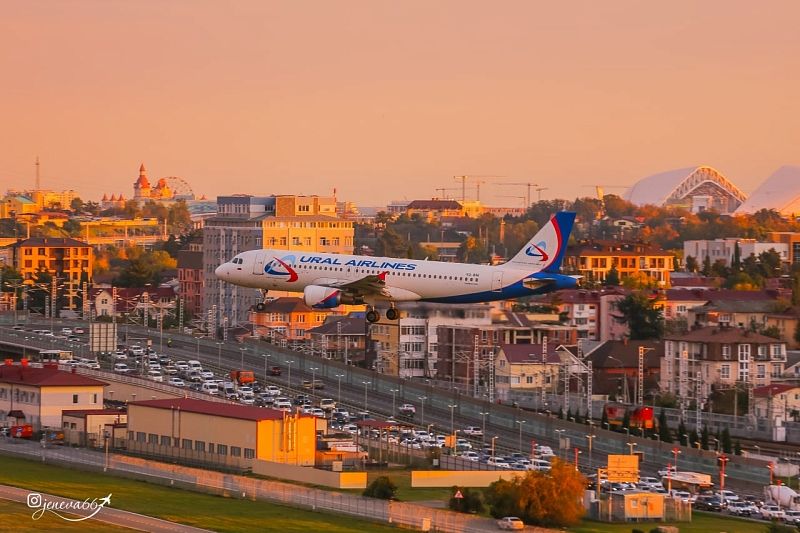 «Уральские авиалинии» с 23 апреля запускают рейсы из Казани в Сочи