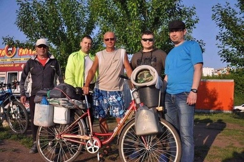 Житель Краснодарского края доехал на велосипеде до Набережных Челнов за 20 дней