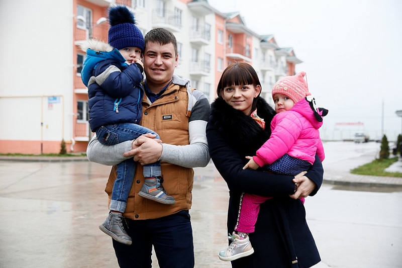 В Краснодарском крае 1680 семей за два года получили льготную ипотеку