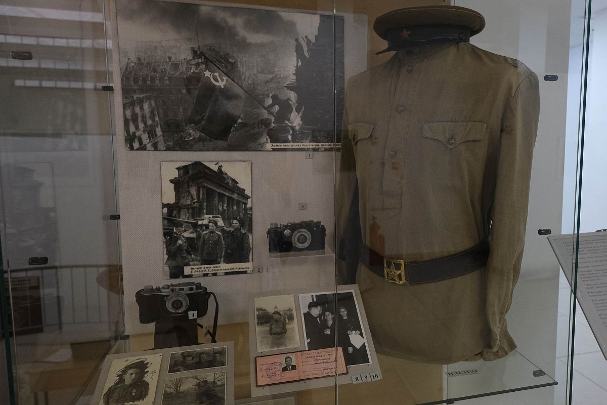 В объективе - война. В Краснодаре открылась выставка, посвященная военным фотокорреспондентам