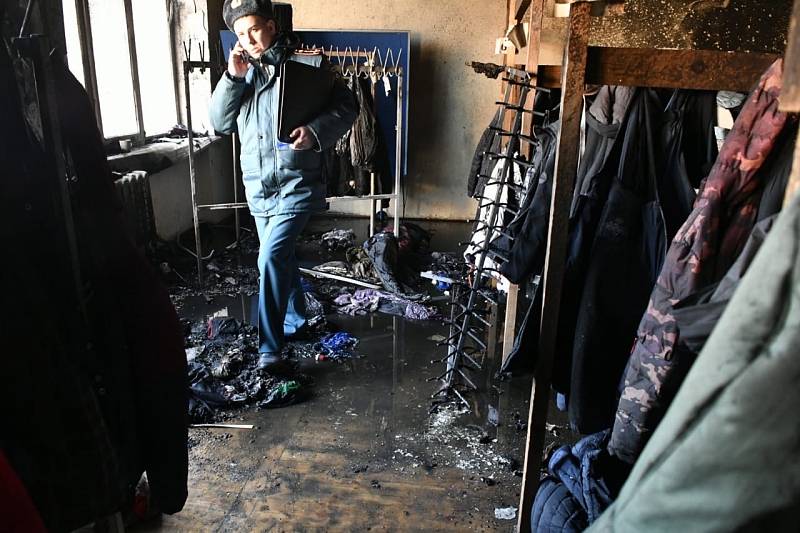 Поджог: в Краснодаре возбудили уголовное дело после пожара в школе №49