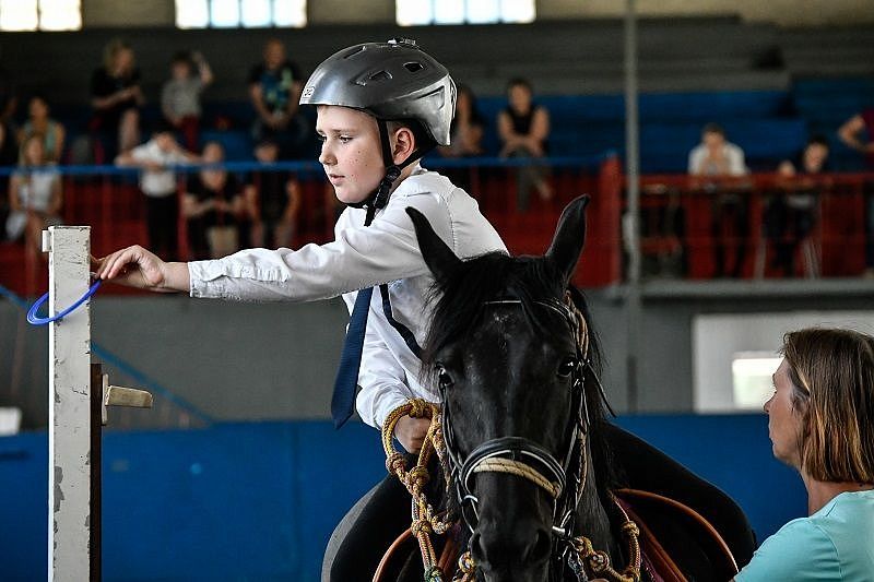 В Краснодаре прошел третий открытый турнир по паралимпийскому конному спорту