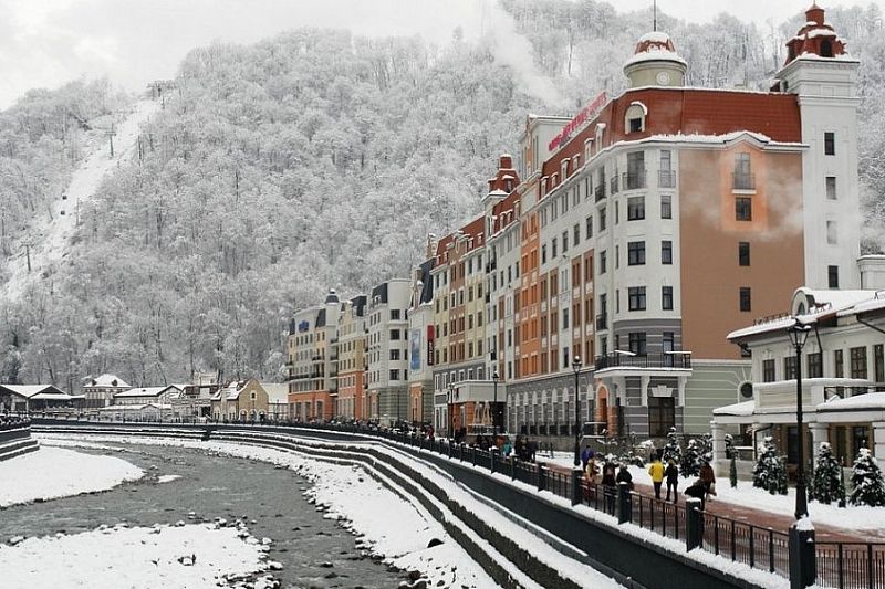 Зимний отдых на курортах Краснодарского края организуют с соблюдением антиковидных норм