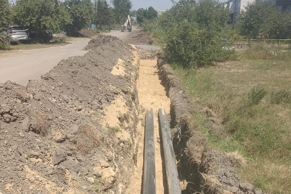 Систему водоотведения в Красноармейском районе обновили по нацпроекту