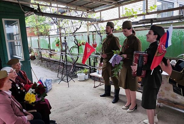 В Краснодарском крае проведут около 1000 индивидуальных поздравлений ветеранов