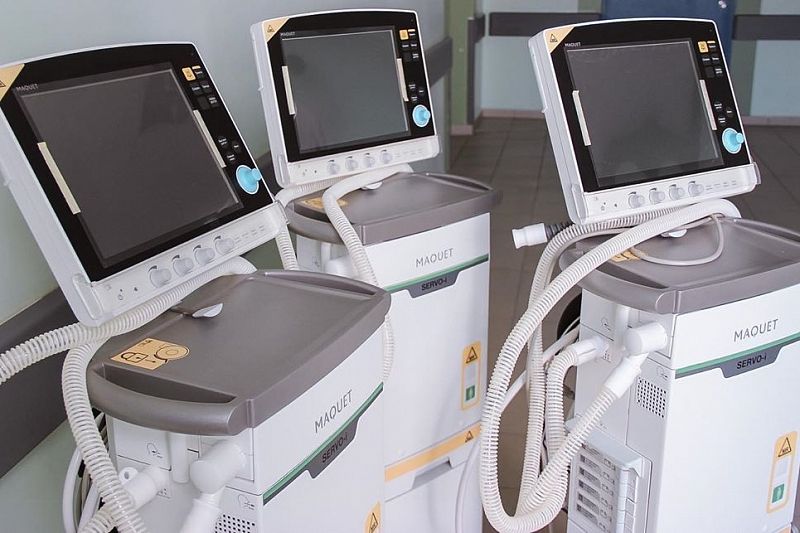 Краевая клиническая больница №1 Краснодара получила аппараты ИВЛ по нацпроекту