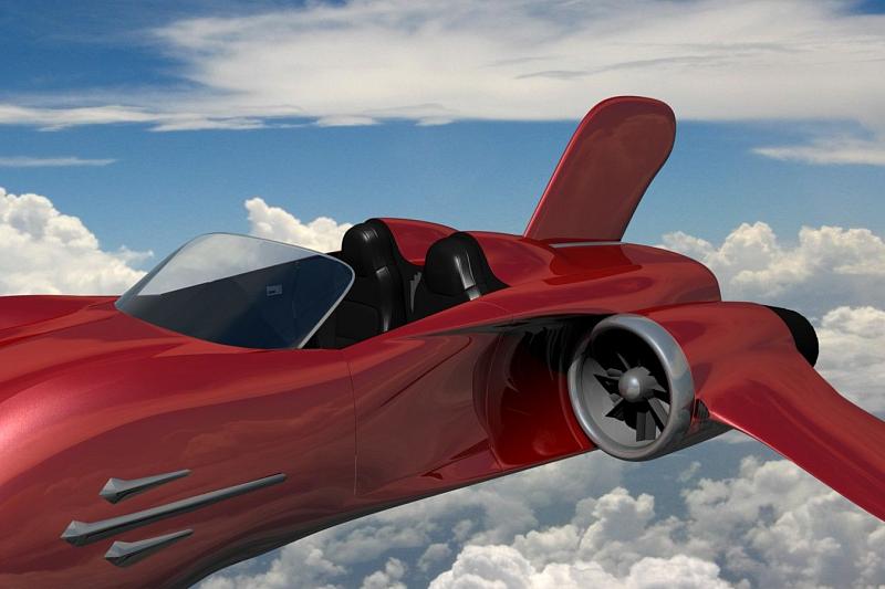 Boeing и Porsche собираются создать летающий электромобиль