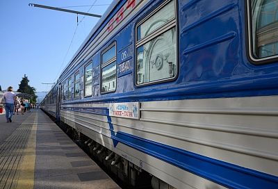 Туристический поезд «Сочи» за неполных три сезона перевез 80 тысяч пассажиров