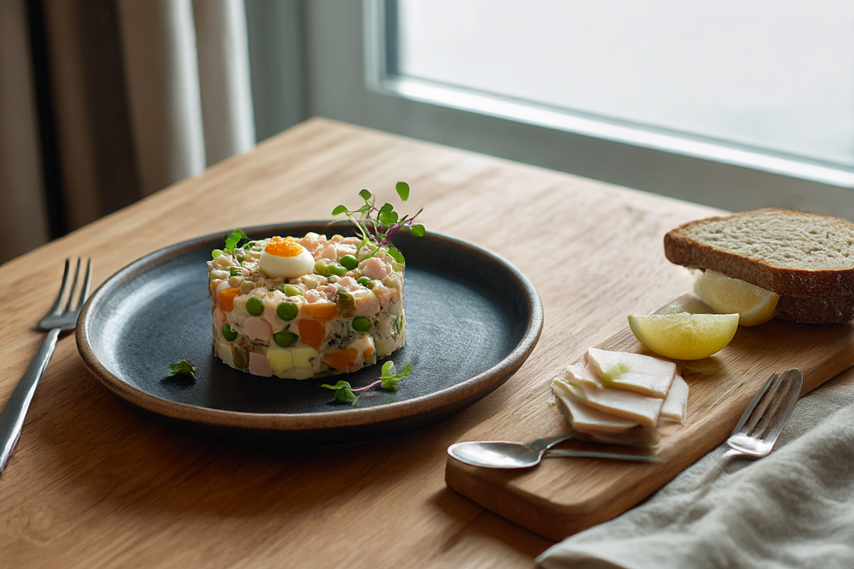 Сделайте оливье в 100 раз вкуснее: секрет в икорном майонезе