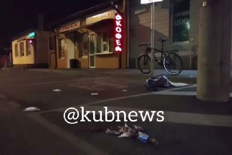 Опубликовано видео с места убийства бизнесмена в Краснодаре