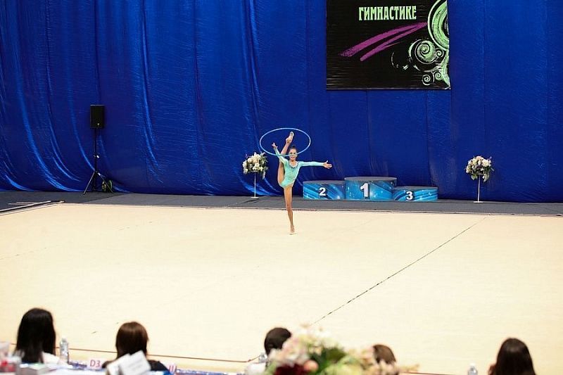 Соревнования на кубок губернатора по художественной гимнастике стартовали в Краснодаре