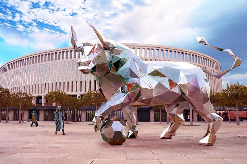 Возле парка «Краснодар» могут установить гигантскую скульптуру быка